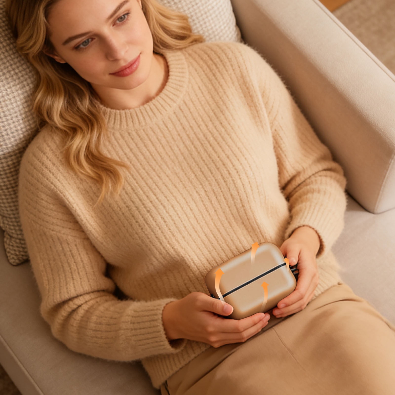 Rechargeable Purpose Hand Warmer Portable Mini Heater for Cold Weather Personal Warming