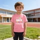 thumbnail image 5 of Blusas y camisas de manga corta con cuello redondo para niños y niñas, camisetas gráficas de manga corta, blusas con estampados bonitos para la temporada escolar., 5 of 9