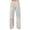 37# Beige, variant on Halloween Pajama Pants Women with Pumpkin Pattern Long Sleep Pants | Stretch Elastic Waist Wide Leg Loungewear Cozy Spooky-Season Everyday Bottoms Beige L