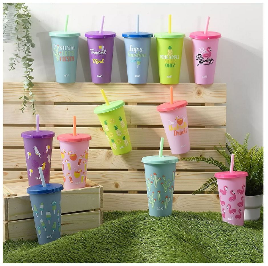 Zak! Designs Starpower Antimicrobial Single Wall Leakproof Straw Tumbler, 1  ct - Kroger