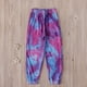 thumbnail image 2 of Odeerbi 4-12 Años Niñas Tie-Dye Pantalones Verano Casual Transpirable Cintura Elástica, 2 of 7
