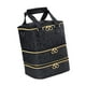 thumbnail image 4 of Estuche organizador para esmaltes de uñas, bolsa de cosméticos portátil de 3 niveles para mujer, ideal para viajes, juegos de manicura y accesorios., 4 of 10