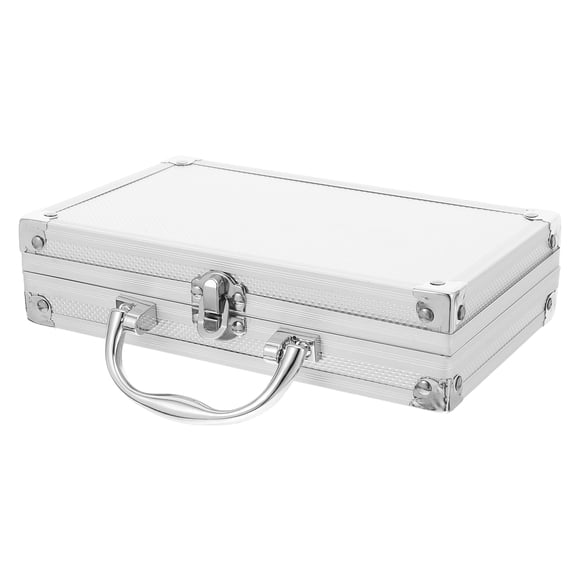 Moluckfu Organizador Portátil Para Monedas De Con Caja Metálica Y Cierre Firme