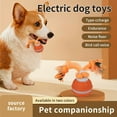 thumbnail image 2 of Power Tail 2.0 Dog Toy, 2025 New Interactive Dog Toys with Motion Activated,Squeaky Dog Toy Rolling Ball Wicked Ball for Daily Training,for Small Medium Large Dogs,USB Rechargeable, 2 of 7
