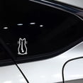 thumbnail image 3 of Adorno de vinilo para el limpiaparabrisas del coche con un simpático gatito, calcomanía con diseño animal de gato para decorar la ventana del coche o el portátil, 3 of 6