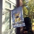 thumbnail image 2 of Carolines Treasures BB5591CHF French Bulldog Cream Welcome Flag Canvas House Size, 2 of 4