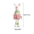 thumbnail image 3 of FastXmas Easter Cute Bunny Plush Doll for Sofa Decoration, Easter Stuffed Rabbit Animal Doll Ornament, Big Frabic Rabbit Birthday Gifts for Boy Girl(9.4 x 17.7 Inch), 3 of 8