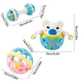 thumbnail image 4 of JVBTVB Toys, Can Be Boiled to Soothe Early Childhood Education Fitness Soft Rubber Animals Grip Balls Shaking Bells ToyHoliday Gifts, 4 of 6