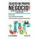 thumbnail image 1 of ¡QUIERO MI PROPIO NEGOCIO! EDITORIAL TRILLAS SA DE CV A.W. SCHOENING, 1 of 2