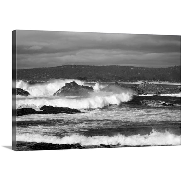 Great BIG Canvas | "Ocean Fury 2" Canvas Wall Art - 30x20