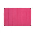 thumbnail image 2 of URMAGIC Coral Velvet Memory Foam Stripes Non-slip Absorbent Quick-dry Shower Bath Mat Tub Bathroom Rug Pad Bathroom Mats, 2 of 7