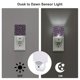 thumbnail image 3 of Balery Flower Luz Nocturna LED con Sensor Automático, Enchufe con Sensor Crepuscular, Luz Suave de 0.5W para Dormitorio, Pasillo, Baño-US, 3 of 7
