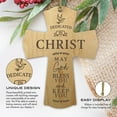 thumbnail image 2 of Lifesong Milestones Wood Hanging Maple Mini Cross for Christian Home Decorations, 2 of 7