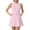 Pink, variant on Women's Summer Mini Dress Tennis Dress for Women Tennis Golf Dresses with Built in Shorts and Pockets for Sleeveless Workout Athletic Dresses