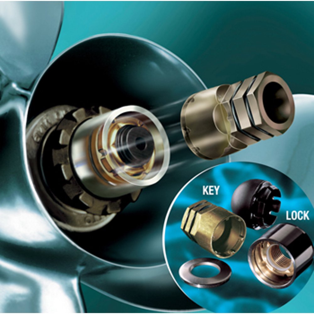 Propeller Lock Set Mercury Mercruiser OMC 3/4" 16 Thread Pro 74039