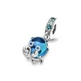 thumbnail image 1 of Azul Murano Glass Cute Octopus 3D Charm Ocean Charm Ornamento Accesorios LingWen 1327533414609, 1 of 1