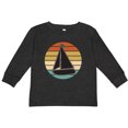 thumbnail image 3 of Inktastic Sailboat Vintage Nautical Sailing Boys or Girls Long Sleeve Toddler T-Shirt, 3 of 5