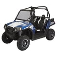 thumbnail image 6 of Classic Accessories QuadGear UTV Front/Rear Windshield, Fits Polaris RZR, RZR-S, RZR 900 XP (2015 models and older), Black, 6 of 8