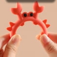 thumbnail image 4 of Nomeni Rack Creative Crab Shaped Silicone Spatula Rack Crab Silicone Spatula Holder Anti Overflow Clip Multifunctional Spatula Holder Anti Scalding And Overflow Kitchen Gadgets, 4 of 4