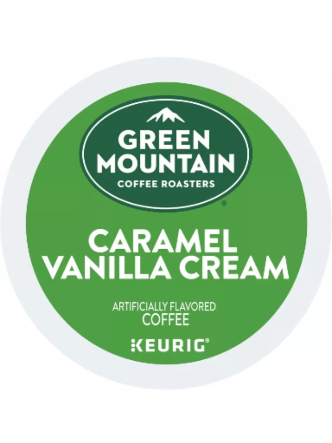 Green Mountain Cinnamon Sugar Cookie and Caramel Vanilla Cream Coffee K Cup Pods, 24 K Cups Per Flavor