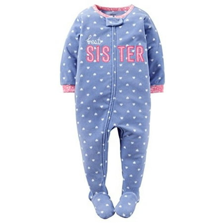 Carter's Baby Girls' 1 Pc Fleece, Best Sister, 18 (Best Month To Visit Dalhousie)