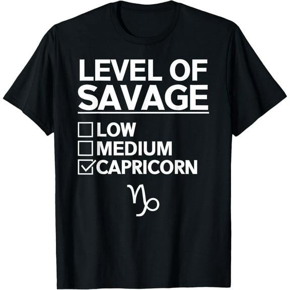 Capricorn Zodiac Apparel - Funny Cute Capricorns Design T-Shirt