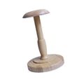 thumbnail image 3 of Soporte para Sombreros, Soporte de Exhibición de Madera, Mercado Minorista de Salón, Estante de Exhibición de Decoración, Soporte de Exhibición de Pel Altura total 23cm, 3 of 8