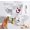 Yellow Nose, variant on 100oz Pet Water Dispenser with Large Capacity, No Electricity Required Automatic Water Filling with Dust Cover for Kittens, Puppies & Small Pets