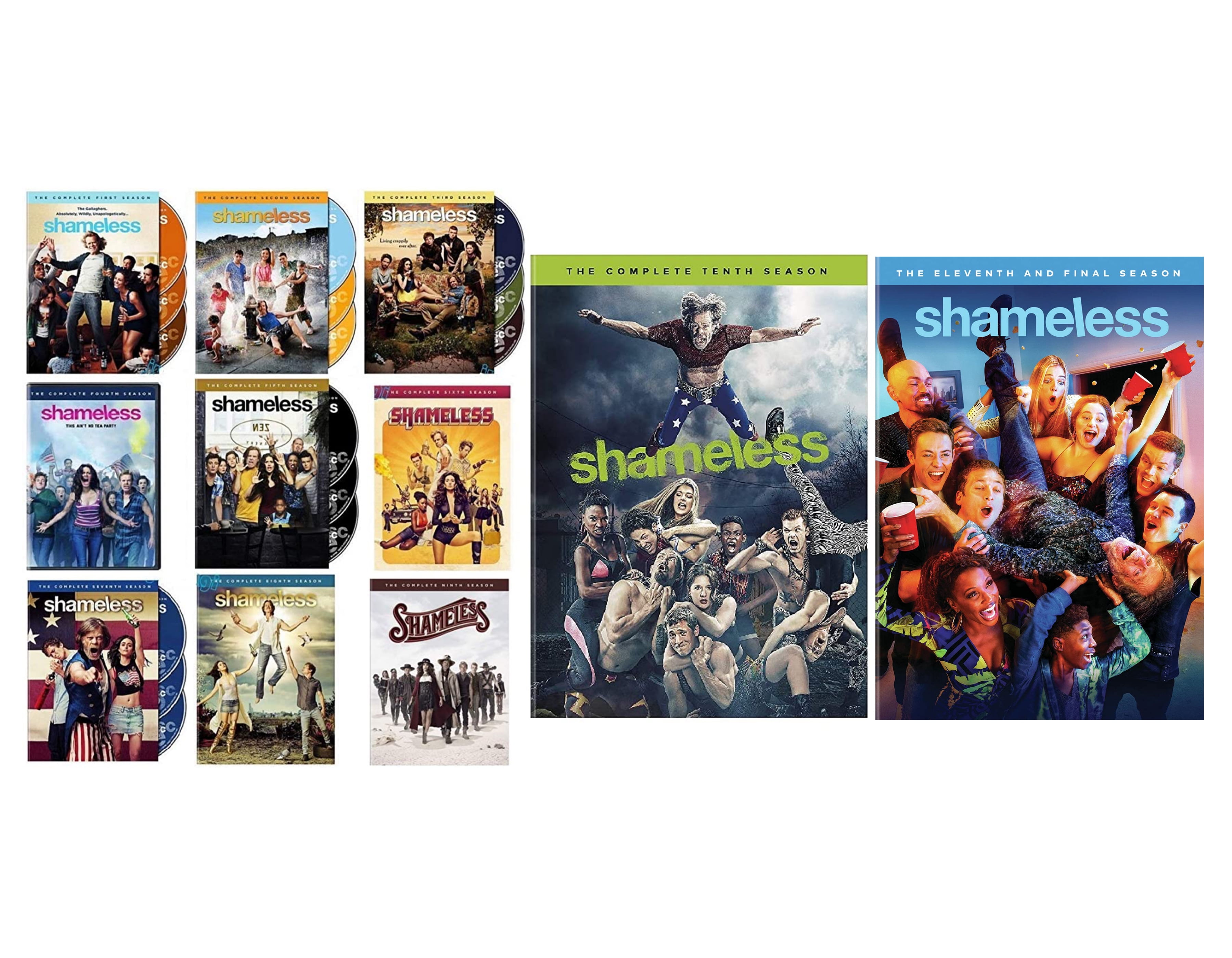 Shameless Complete Series DVD Season 1-11 - Walmart.com