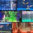 thumbnail image 2 of LED 7 Colors Change Aquarium Light Fish Bowl Submersible Light Air Bubble Lamp Specification:U.S. regulations, 2 of 8