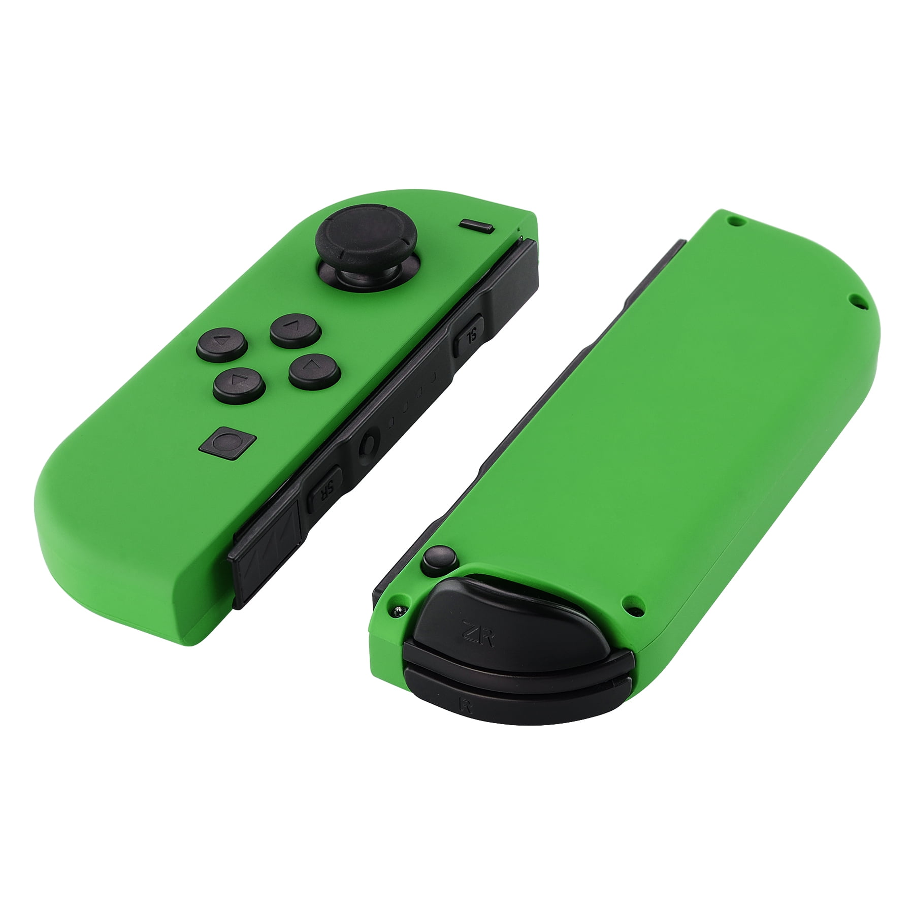 eXtremeRate Soft Touch Grip Green Joycon Handheld Controller