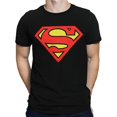 thumbnail image 1 of Superman Superman tssupblackL T-Shirt Homme III Noir - Grand, 1 of 4