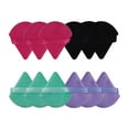 thumbnail image 2 of 12 Pcs Triangle Powder Soft Reusable for Loose Powder Concealer Face D D, 2 of 10