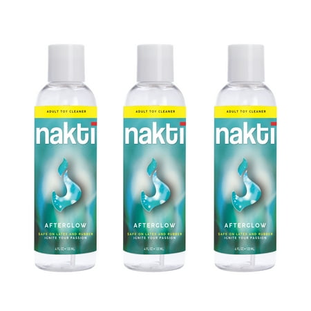 Afterglow by Nakti, Set of 2, 4oz each, Adult Toy Cleaner and