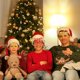 thumbnail image 5 of Gafas de Navidad, Gafas Decorativas Navideñas, Marco de Gafas de Navidad, Gafas de Navidad de Novedad, Marcos de Gafas Navideñas, Marco de Gafas con Brillo Navideño, para Niños y Adultos, 4 Piezas, 5 of 5