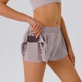 thumbnail image 6 of Shadoumai Womens Athletic Flowy Shorts with Compression Liner & Pockets Summer Casual Gym Exercise Running Shorts for Women, 6 of 6