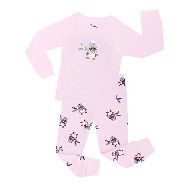 Phoebe Cat-Conjuntos de pijamas para niños, ropa de dormir de dinosaurios para niños, ropa de dormir de Navidad para niñas, pijamas de cebra, Tigre, mariposa y búho