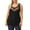 Black, variant on Womens Tops - Women's Plus Size Sleeveless Elegant Sheer Mesh Insert Casual Vest Stylish - Shirts for Women,Color:Blue,Size:XL