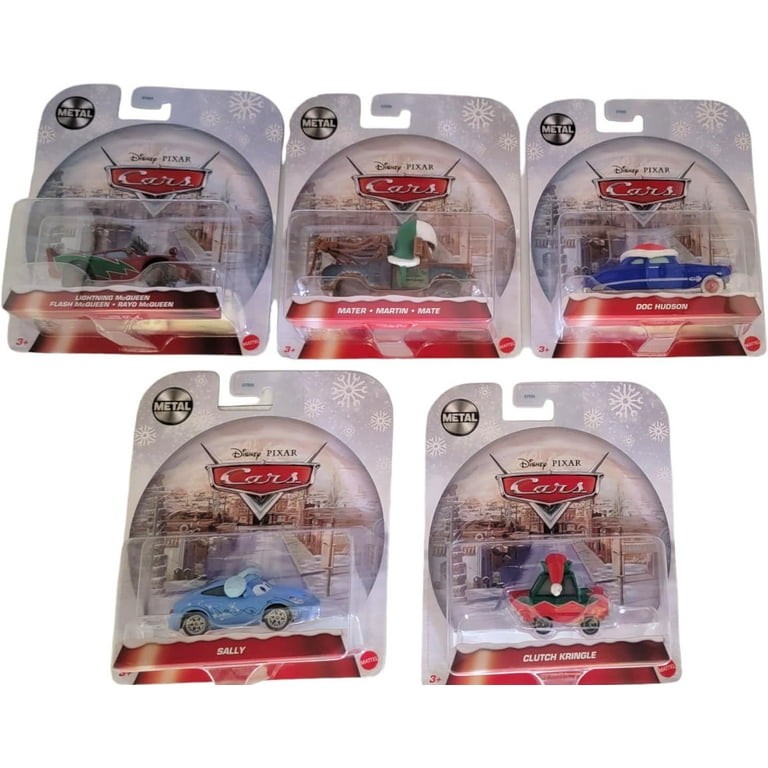 流行り の ブランド  Disney Pixar Cars Holiday Christmas Winter Series Set 5 ミニカー