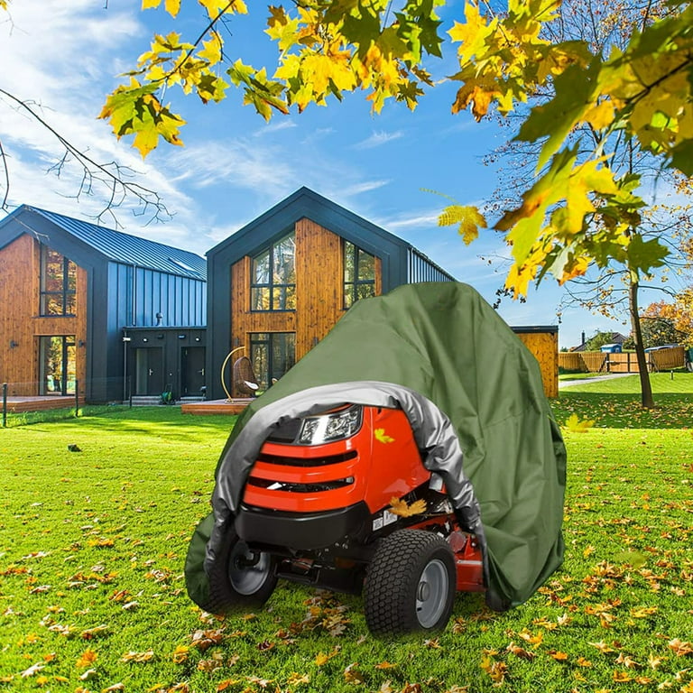 Universal Waterproof Lawn Mower Cover – Heavy Duty 420D Oxford, UV Protection, Fits Most Tractors