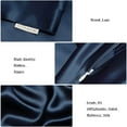 thumbnail image 5 of DISANGNI 100% Natural Mulberry Silk Pillow case for Hair and Skin with Hidden Zipper 22 Momme Both Sides Real Silk Pillow Case (1pc King Size 20" x36", Blue), 5 of 7