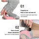 thumbnail image 3 of 1 par de guantes deportivos de ciclismo de medio dedo para fitness, antideslizantes, transpirables, resistentes al desgaste, protección de manos, guantes gruesos., 3 of 5