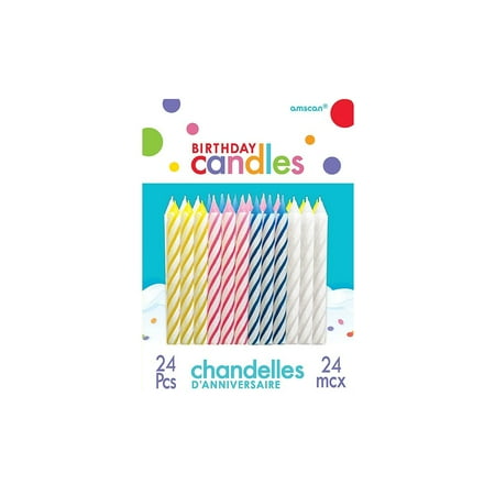 Amscan Amscan Candles  24 ea