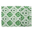 thumbnail image 2 of S4Sassy Green Diamond Tie-Dye Washable Placemats & Napkins Table Decor Dining Mats, 2 of 3