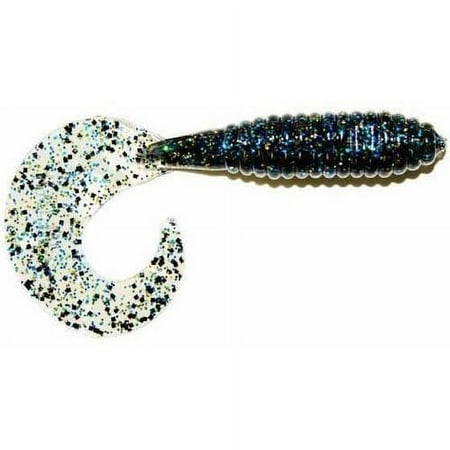 Kalin s Salty Lunker Grub Fishing Lures for Panfish Halibut & More 3-Count