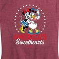 thumbnail image 3 of Disney - Americana - Americas Sweethearts - Women's Short Sleeve Graphic T-Shirt, 3 of 5