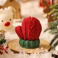 thumbnail image 4 of Candles Clearance! Christmas Decor Christmas Cartoon Aromatherapy Candle Gift Box (Snowman Three-Piece Set) Candles & Holders Flash Sale!, 4 of 4
