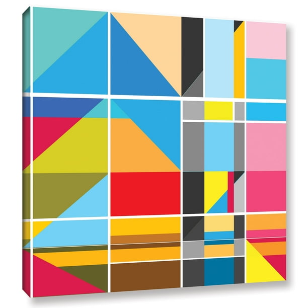 Geo Gallery Wrapped Canvas