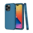 thumbnail image 4 of Xhy iPhone 14 Pro Case with Privacy Screen Protector Military Grade Full Body Protection 3 in 1 Shock and Drop Resistant Rugged TPU Durable Detachable for iPhone 14 Pro 6.1 inch 2022 Phone - Navy, 4 of 6