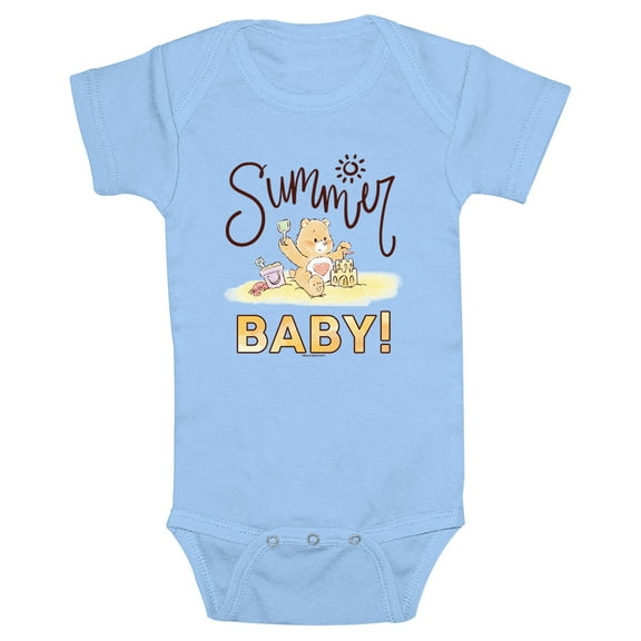 Infant's Care Bears Tenderheart Bear Summer Baby  Bodysuit